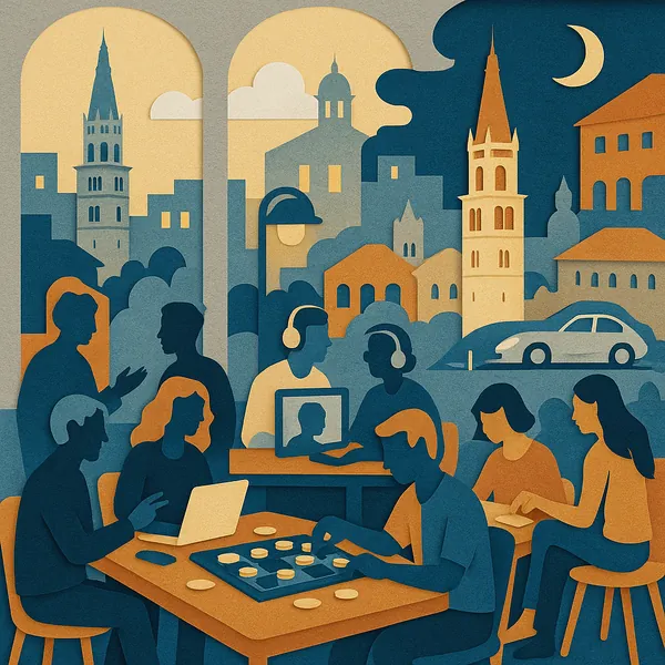 coworking e festival locali a Modena