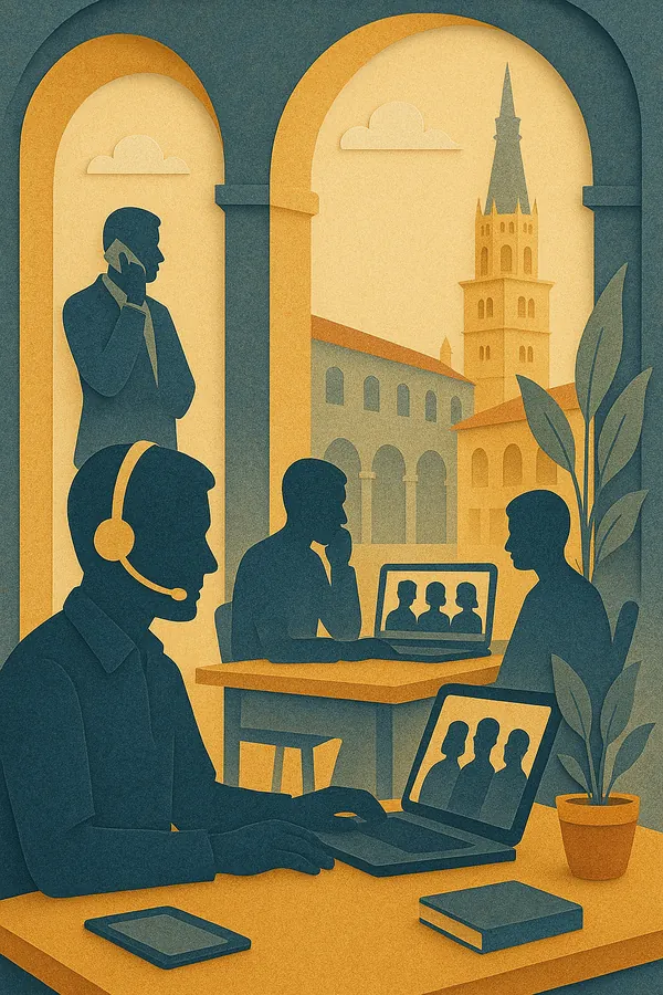 Spazi per call nei coworking a Modena