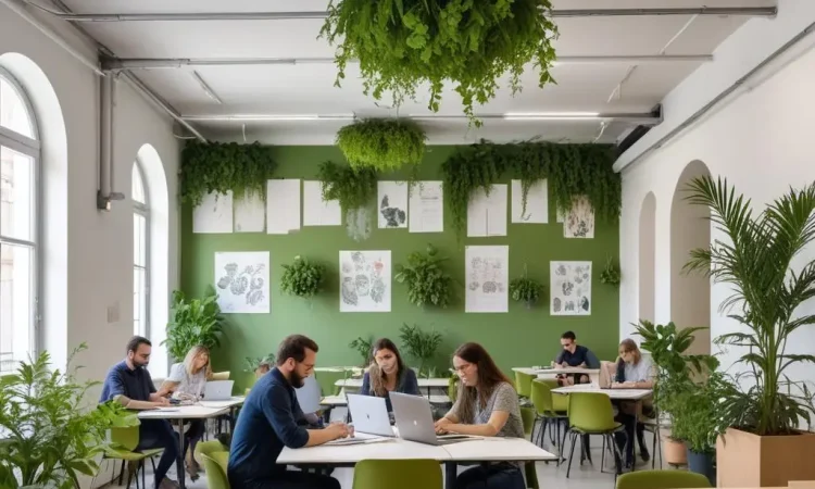 lavoro ibrido favorisce coworking